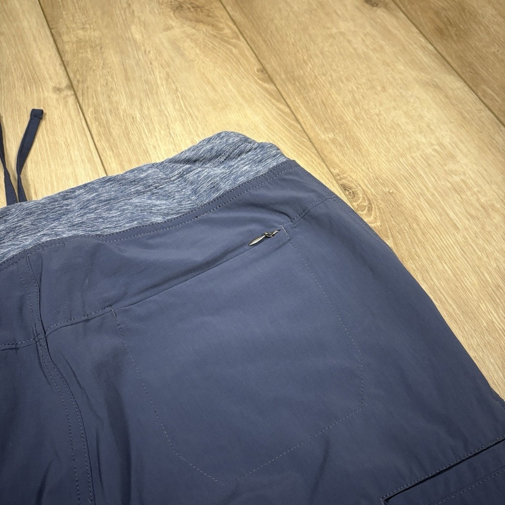 Duluth Trading Co Pants Womens Size 12 Blue Alpine Flex Convertible Outdoors - Picture 8 of 8